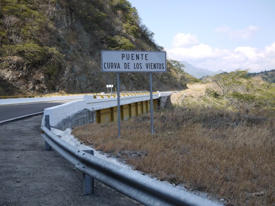 Seriously, they don't lie. Imagine fighting gale force winds while cycling UP a mountain grade. I damn near fell over near the sign!