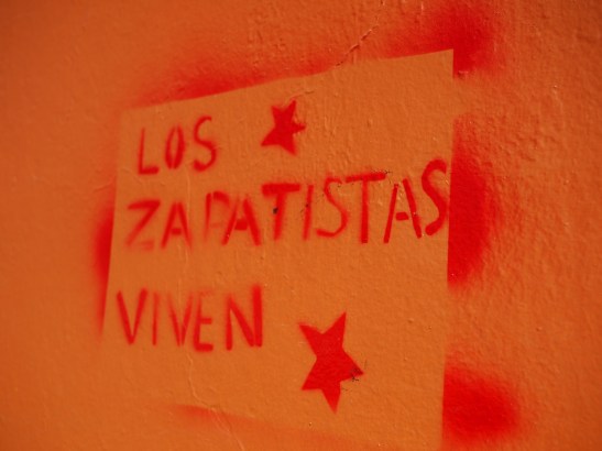 This reminded me of the "Punk's not dead" T-Shirts you see in every mall nowadays. It's hard to keep such a revolutionary idea alive in a meaningful way.