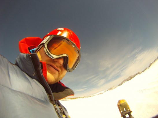 Getting ready to say hello to the mountain. For everyone's sake, I will not upload the other pictures. 