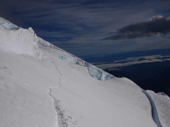 Up and up and up goes the path.