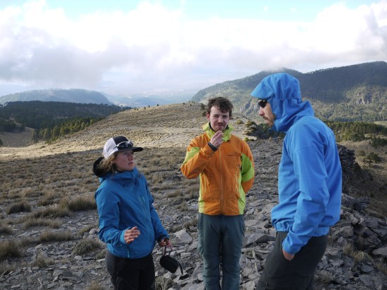 My freinds and teammates. Sefa, an international bad-ass climber and skier. Josh, part mad genius and my one of my most trusted travel comapnions. Vadim, quite possibly the kindest person you will ever meet.