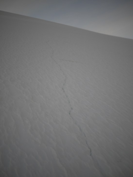 This was our crevasse "danger".  